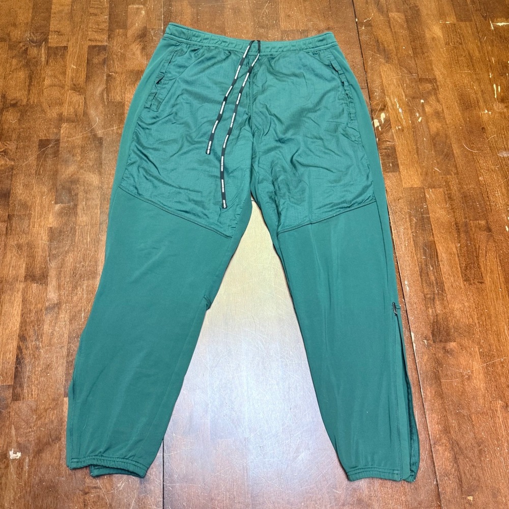 Nike Phenom Elite Wild Run Pants Mens M Green Shield Running Joggers CU5518-397